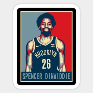 Brooklyn Nets Spencer Dinwiddie Sticker